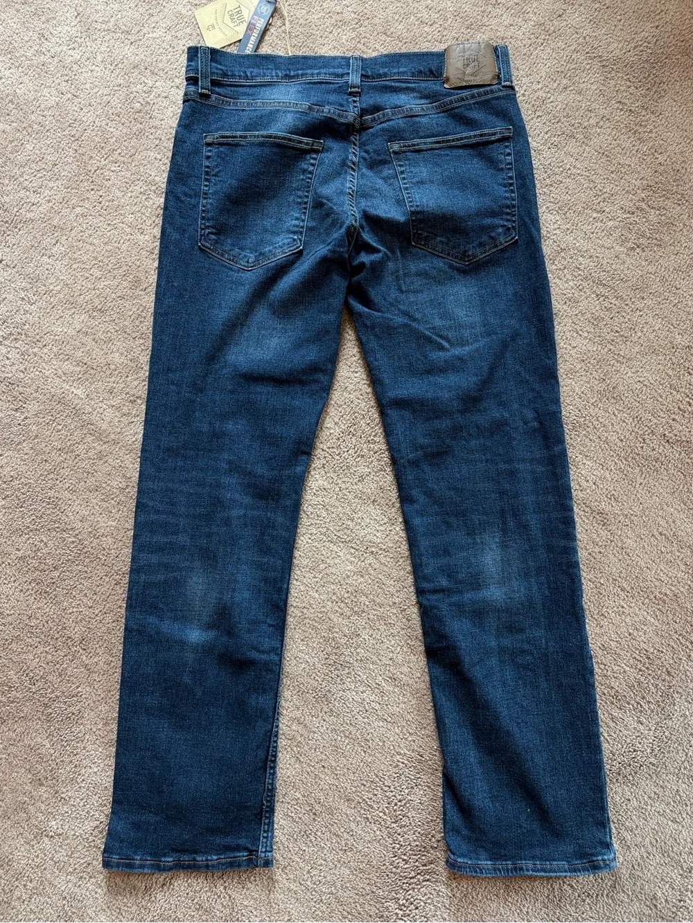 True Craft Performance Flex Slim Straight Men's Jeans.